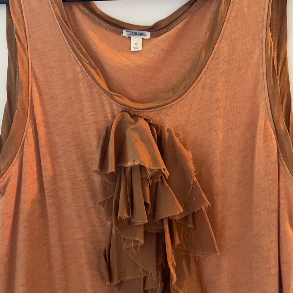 J.Crew Ruffled Tank Top - Picture 2 of 2